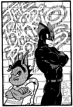 graphic: Burrito and El Gato Negro page 28